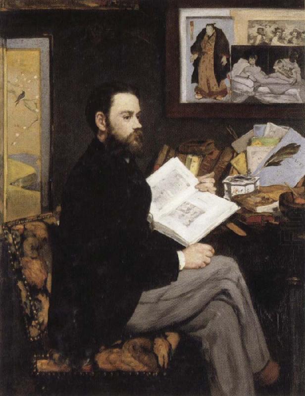 Edouard Manet Emile Zola china oil painting image